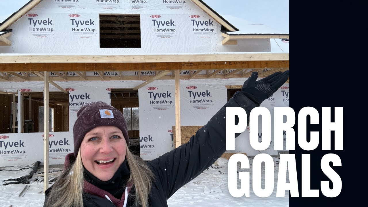 We have a porch!