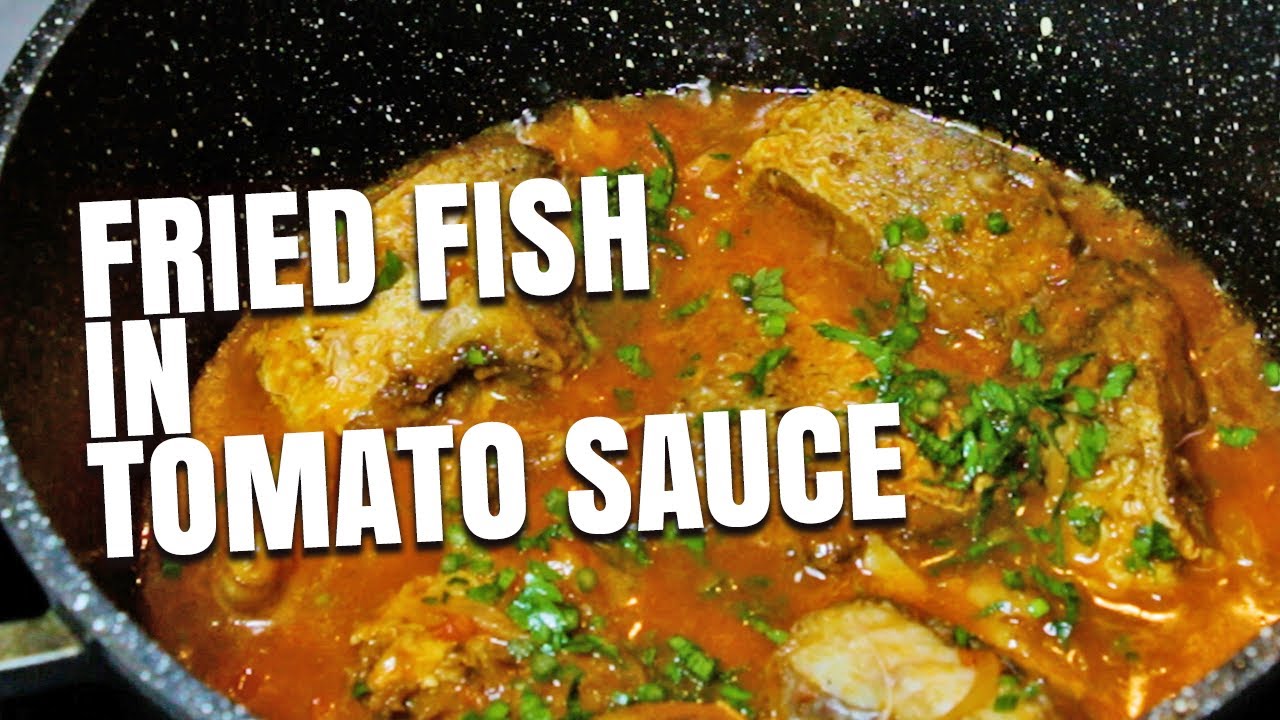 Recept : Fried Fish In Tomato Sauce | Cooking | Surinamese Prescription | Food & Travel