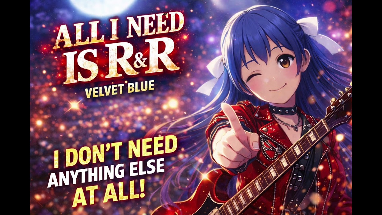 VELVET BLUE – ALL I NEED IS R&R (Official Music Video) | Japanese Global Pop