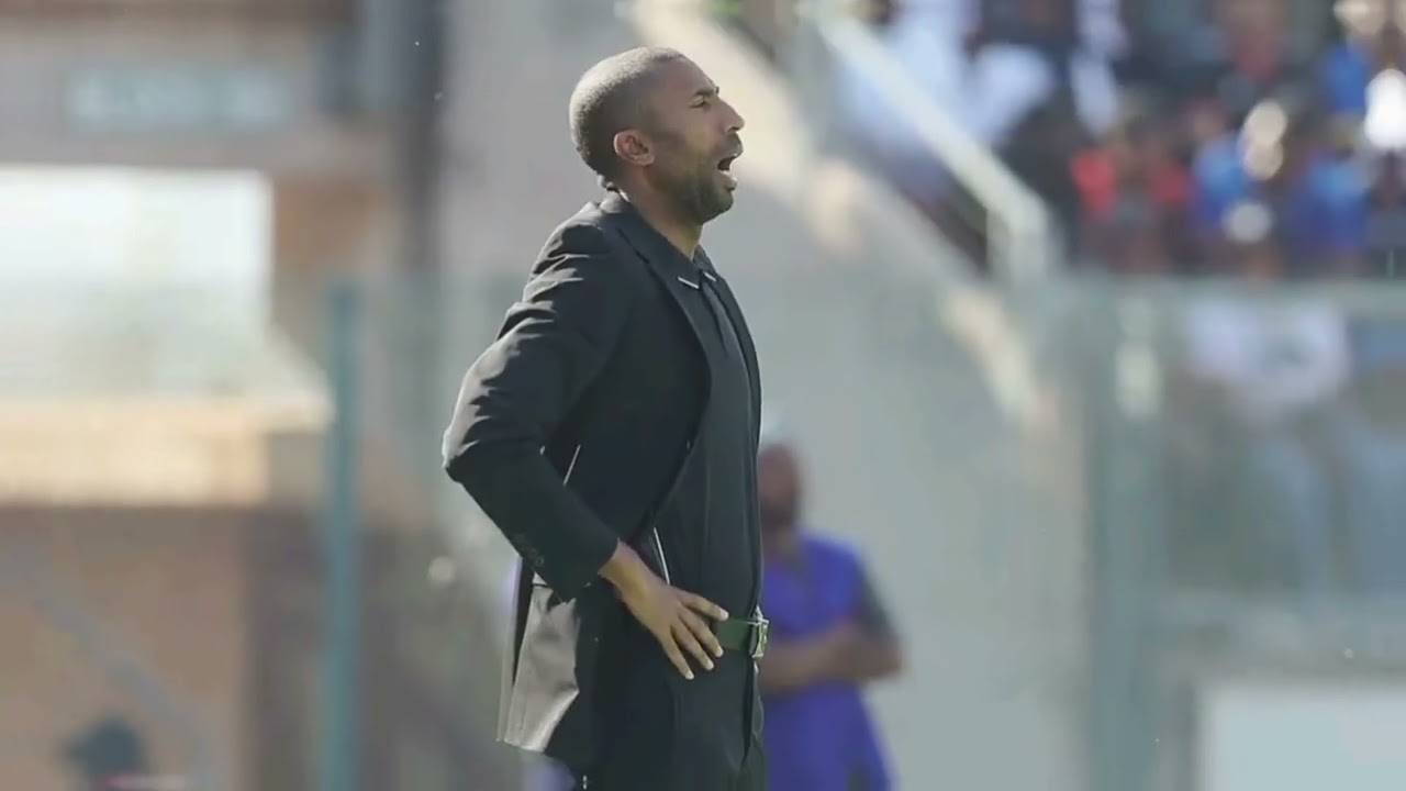 Orlando Pirates coach tells fans not to panic after being whipped by Mamelodi Sundowns, there's stil
