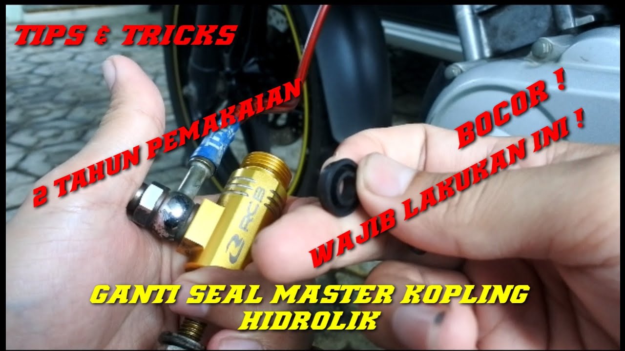 GANTI SEAL MASTER KOPLING HIDROLIK | PERAWATAN KOPLING HIDROLIK | RACING BOY RCB
