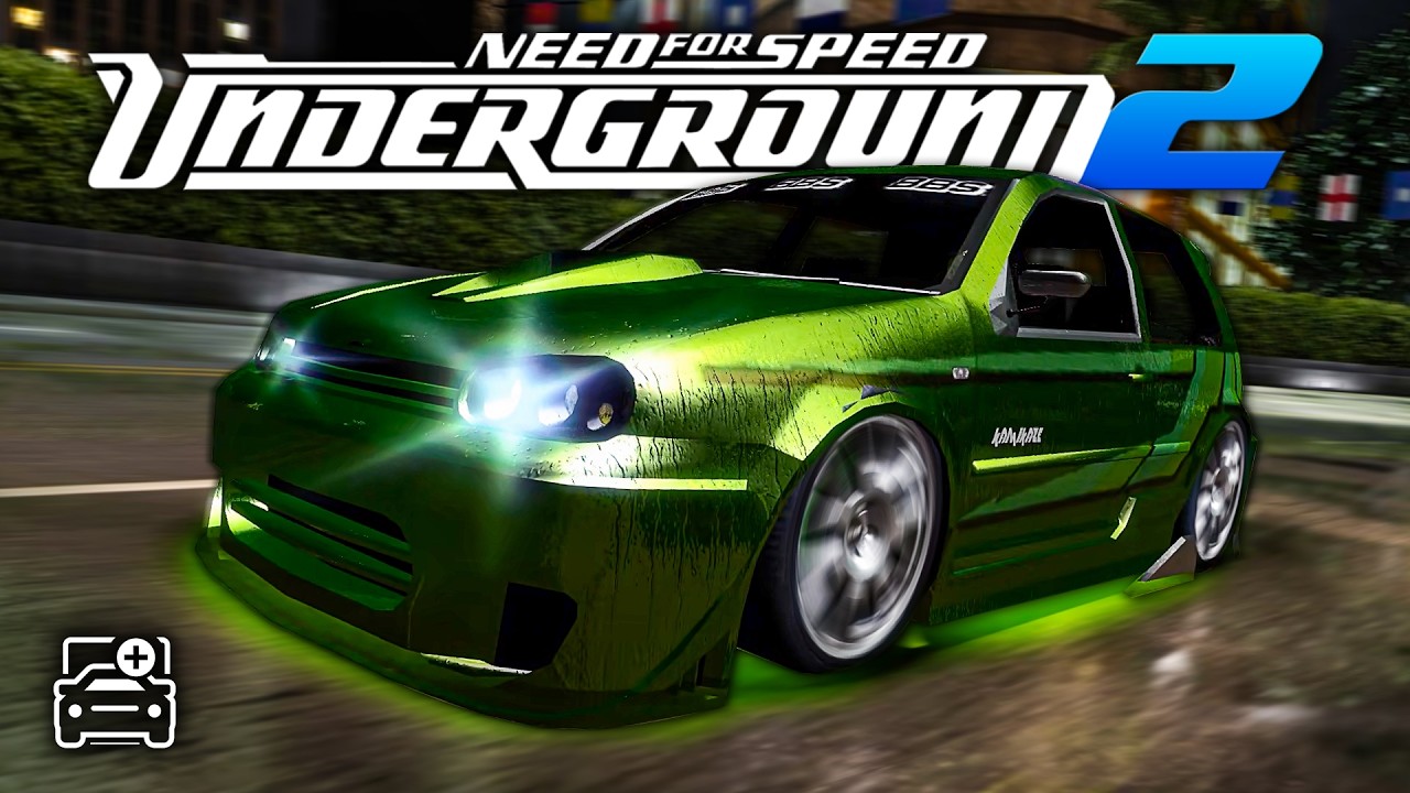 NFS Underground 2 | Volkswagen Golf R32 Tuning & Gameplay