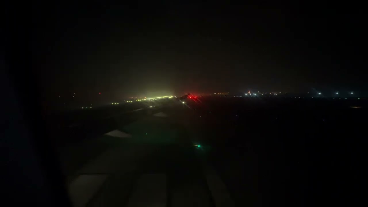 Etihad Airways (Airhub) Airbus A320-232 Pushback Engine Start Taxi Take Off from Lahore to Abu Dhabi