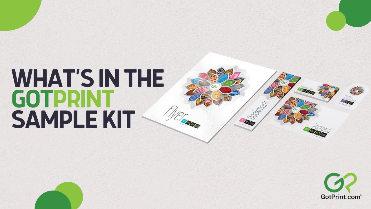 What’s in the GotPrint Sample Kit