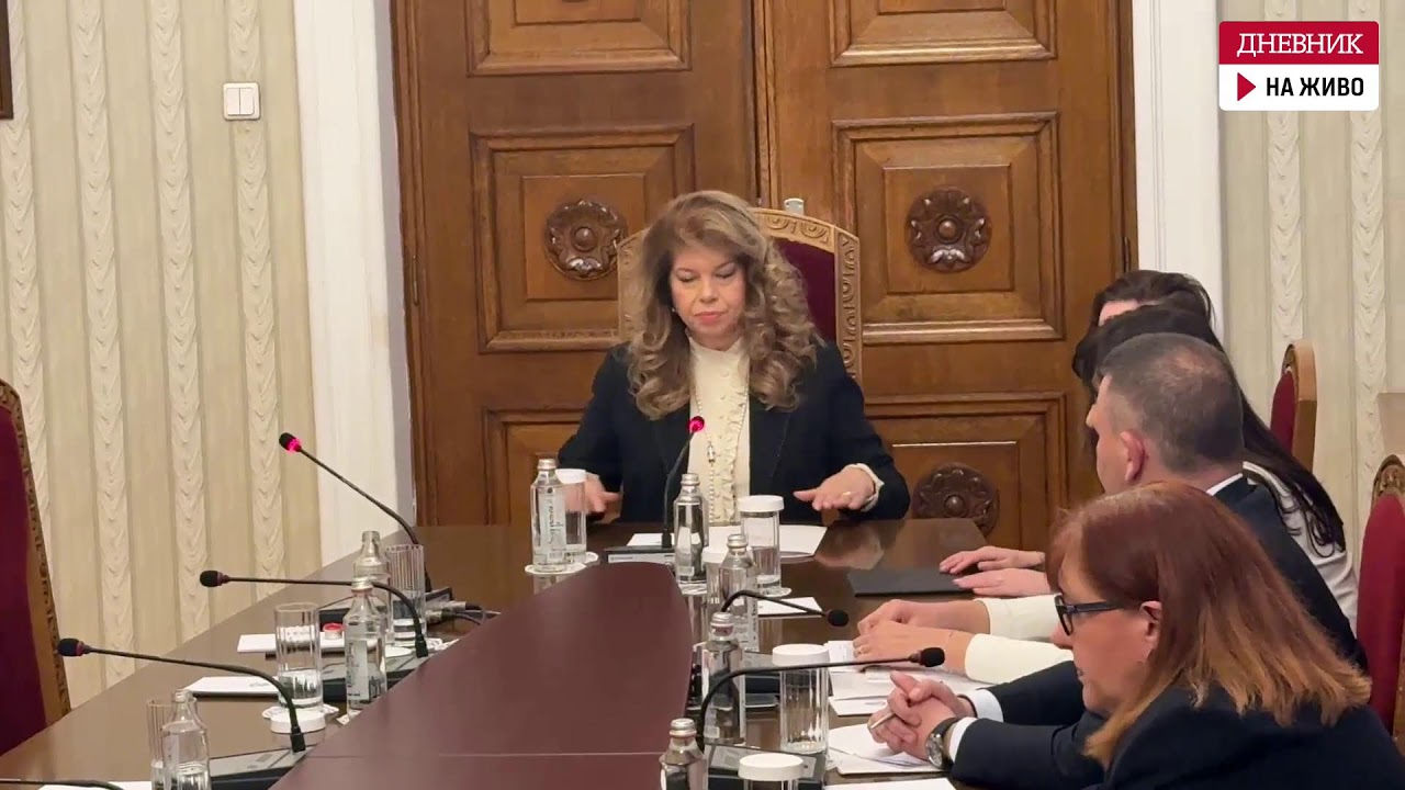 На живо: Консултации на президентът Илияна Йотова с MЕЧ