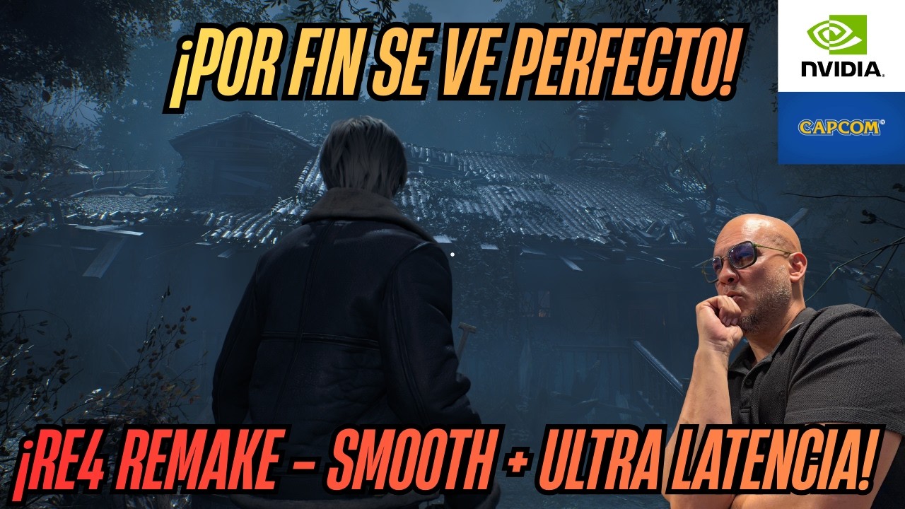 ¡RE4 Remake POR FIN SE VE PERFECTO! Pruebas Reales con Nvidia Smooth