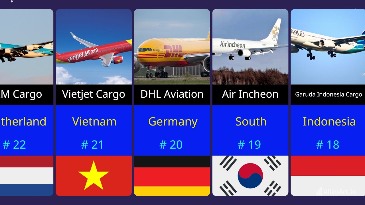 Cargo Airlines by Country || Airlines by Country