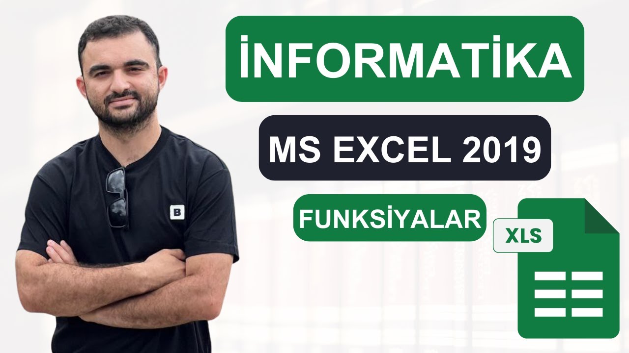 MS EXCEL - FUNKSİYALAR | ƏMRAH ƏHMƏD