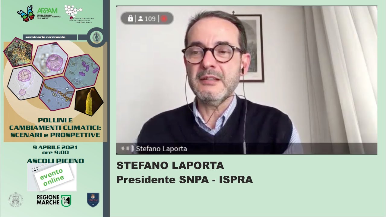 Stefano Laporta - Il saluto del Presidente ISPRA/SNPA