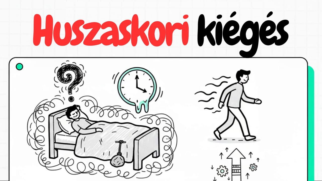 Mi&eacute;rt &eacute;rzed magad ennyire ki&eacute;gettnek 20 &eacute;vesen? (&eacute;s hogyan l&eacute;pj t&uacute;l rajta)