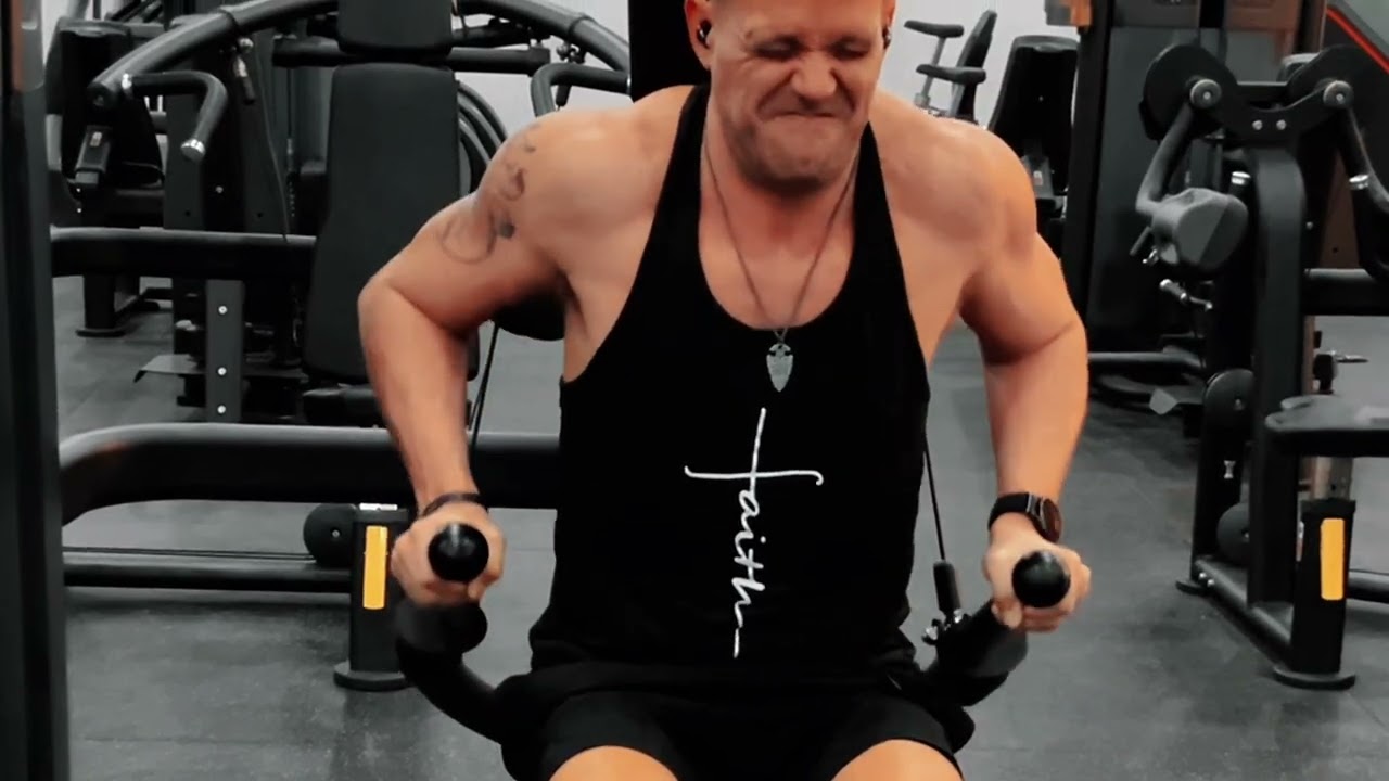 Tricep push downs Alpha Gym