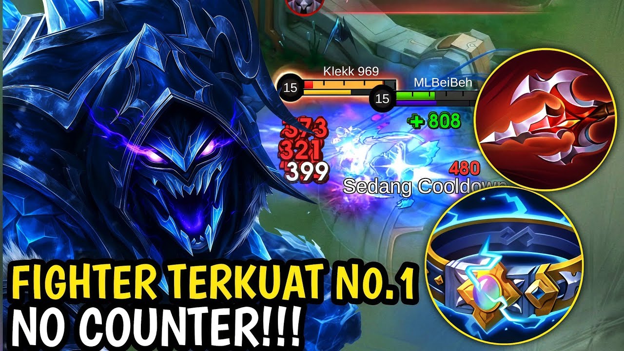 EL CUKURUKUK LAGI META❗INI DIA HELCRUT BUILD SENYAP TERKUAT 100% MVP| MLBB