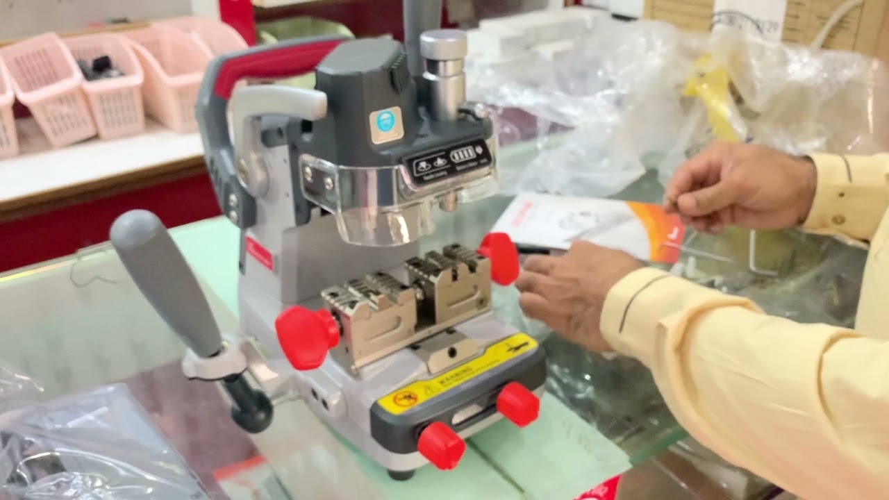 XHORSE CONDOR DOLPHIN XP007 MANAULLY KEY CUTTING MACHINE FOR LASER, DIMPLE AND FLAT KEYS