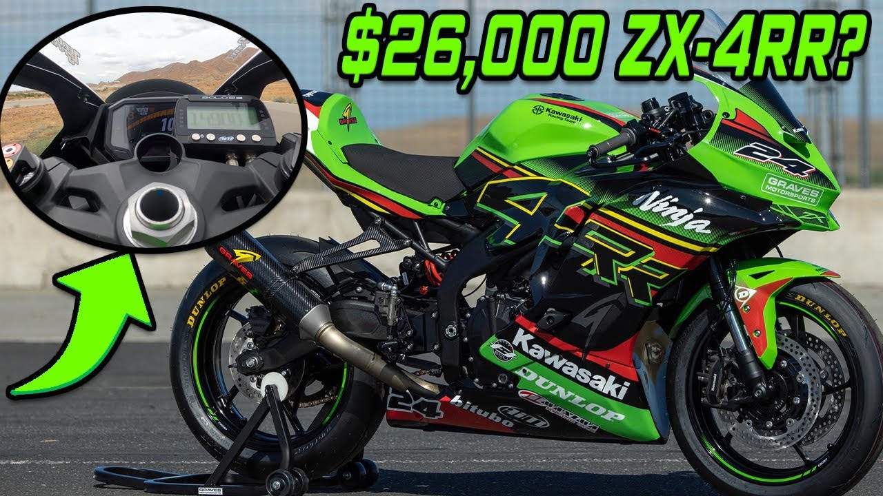 Мы катаемся на мотоцикле Graves Motorsports Kawasaki ZX-4RR за 26 000 долларов! — Новости велоспорта