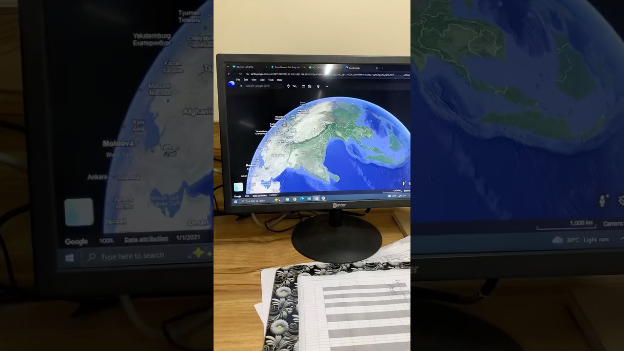 Chandartal on google earth 🌍 #chandartaal #minivlog #shorts #sawan #rain