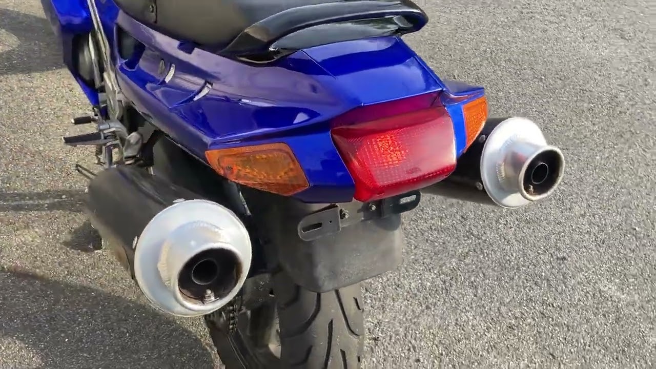 カワサキ　EXTEC左右出し　ZZR250　アサヒナレーシング