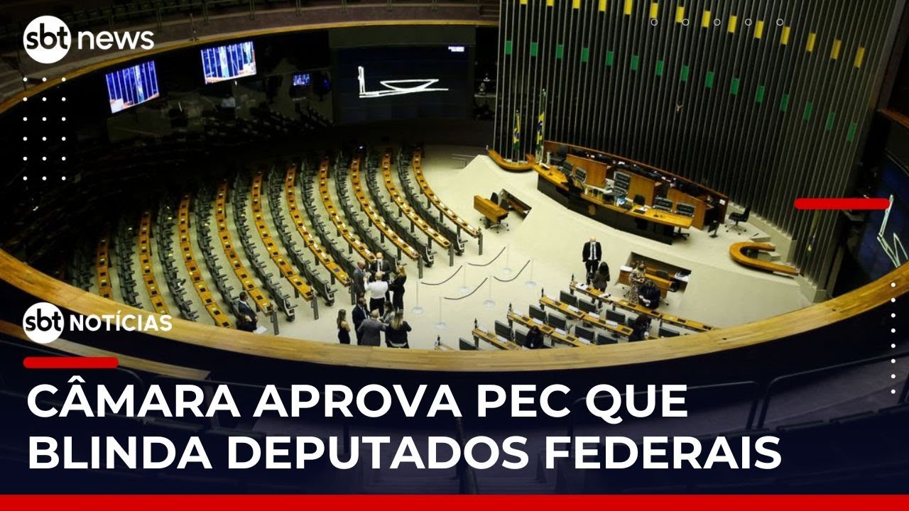 &ldquo;PEC da Blindagem&rdquo; &eacute; aprovada por deputados e vai ao Senado | #SBTNot&iacute;cias