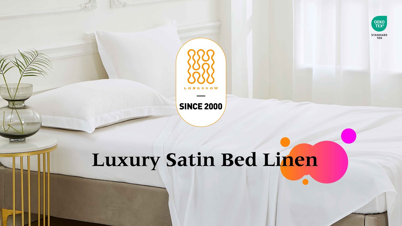 T300 Satin bed sheets set