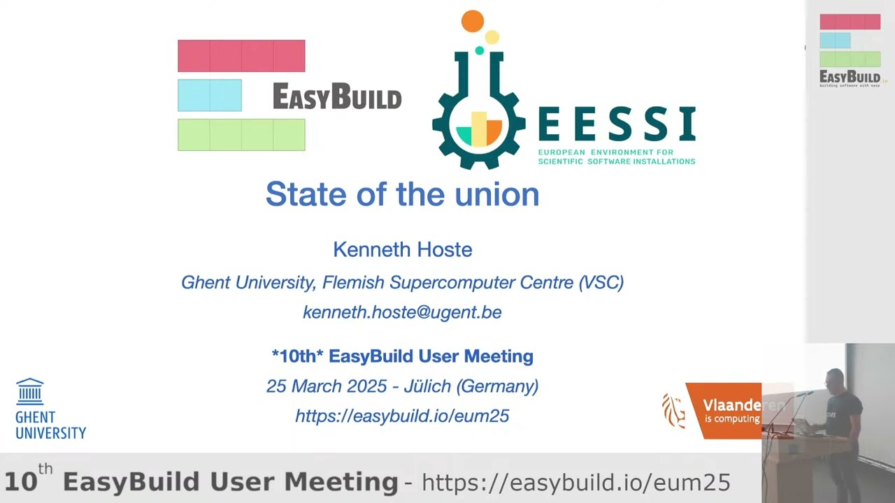 EUM'25 - EasyBuild State of the Union