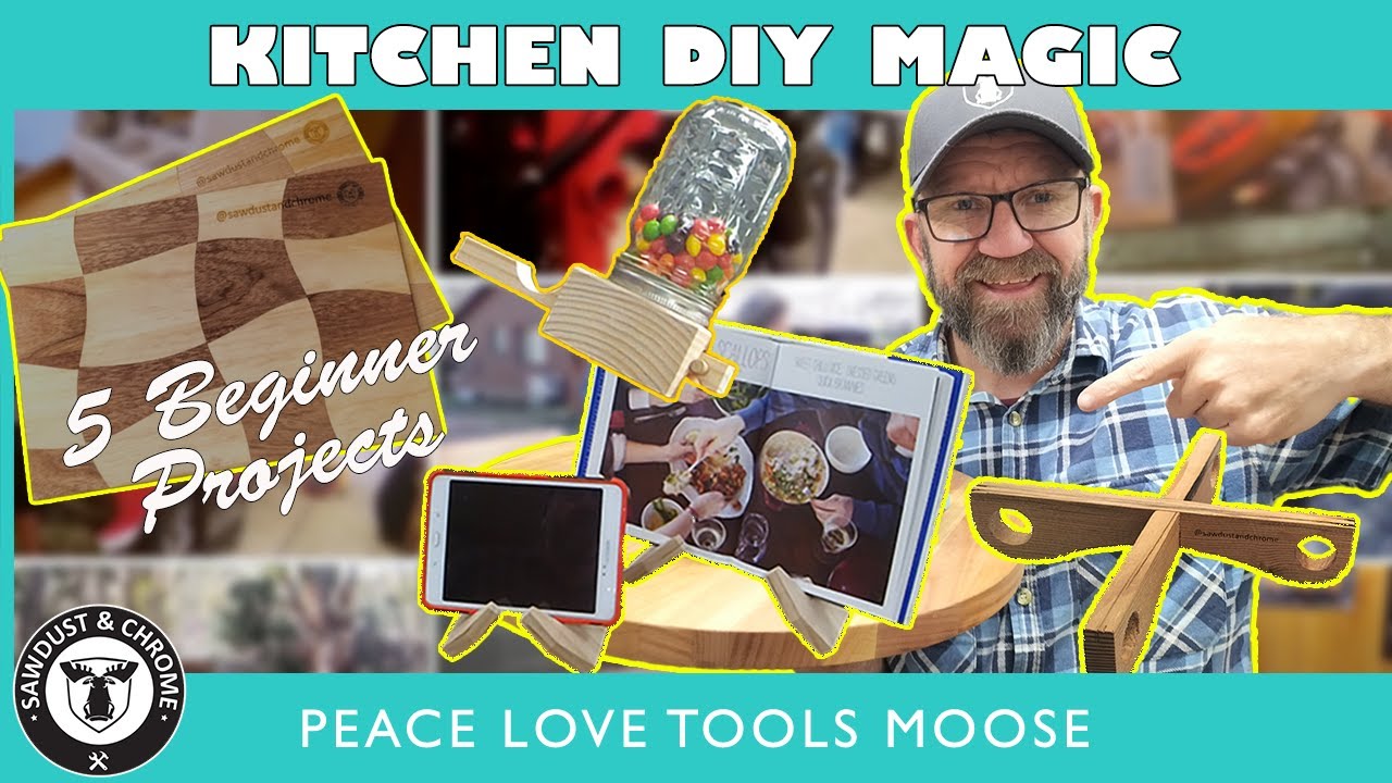 Crafting Culinary Magic: 5 Beginner DIY Kitchen Projects