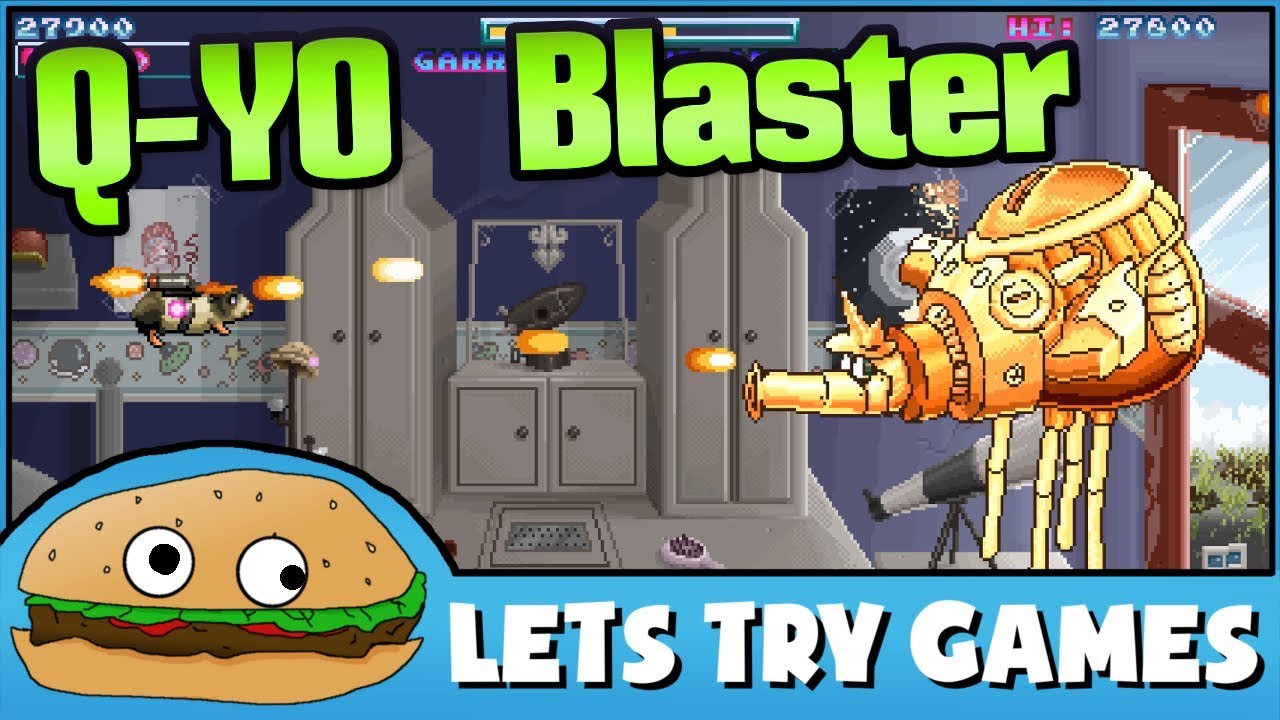 Q-YO BLASTER 🚀 Gorgeous, Cheap and Fun 🍔 Lets Try Games 🍔