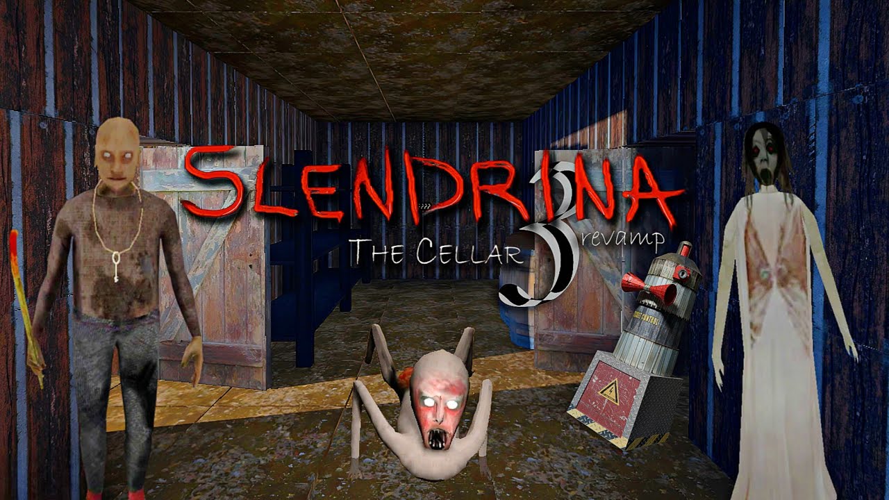 Slendrina The Cellar 3 - Full Gameplay (Unofficial Game)