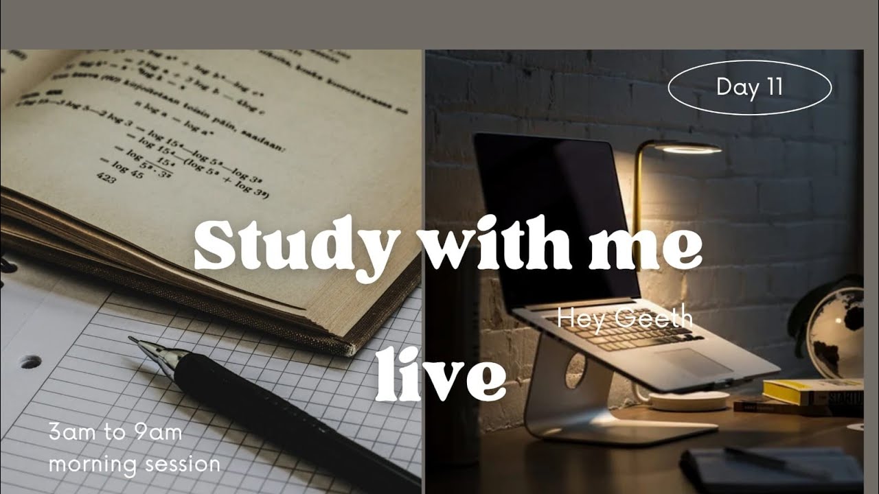 Live streaming of Hey Geeth🌷| study with me live|