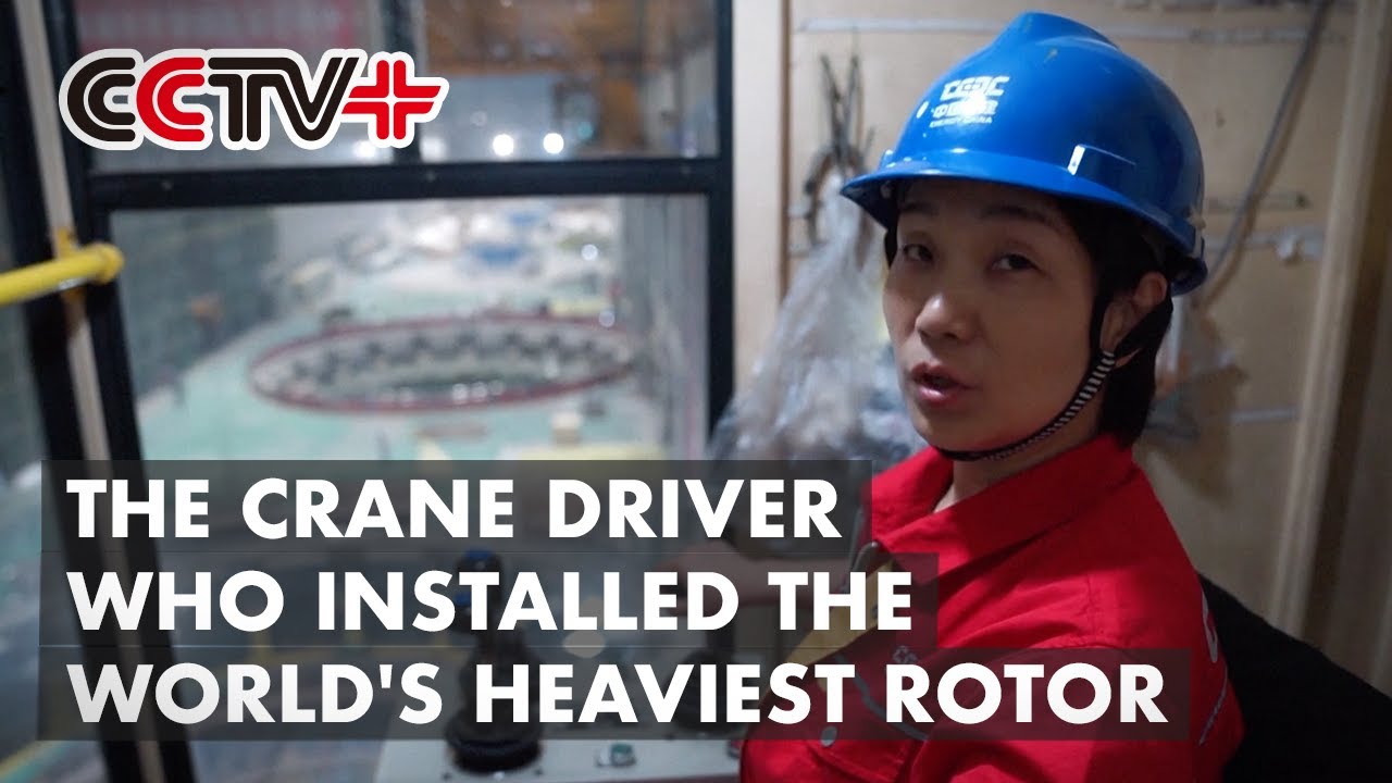 Superb Skills of Crane Driver Guarantee Successful Installation of World&rsquo;s Heaviest Rotor
