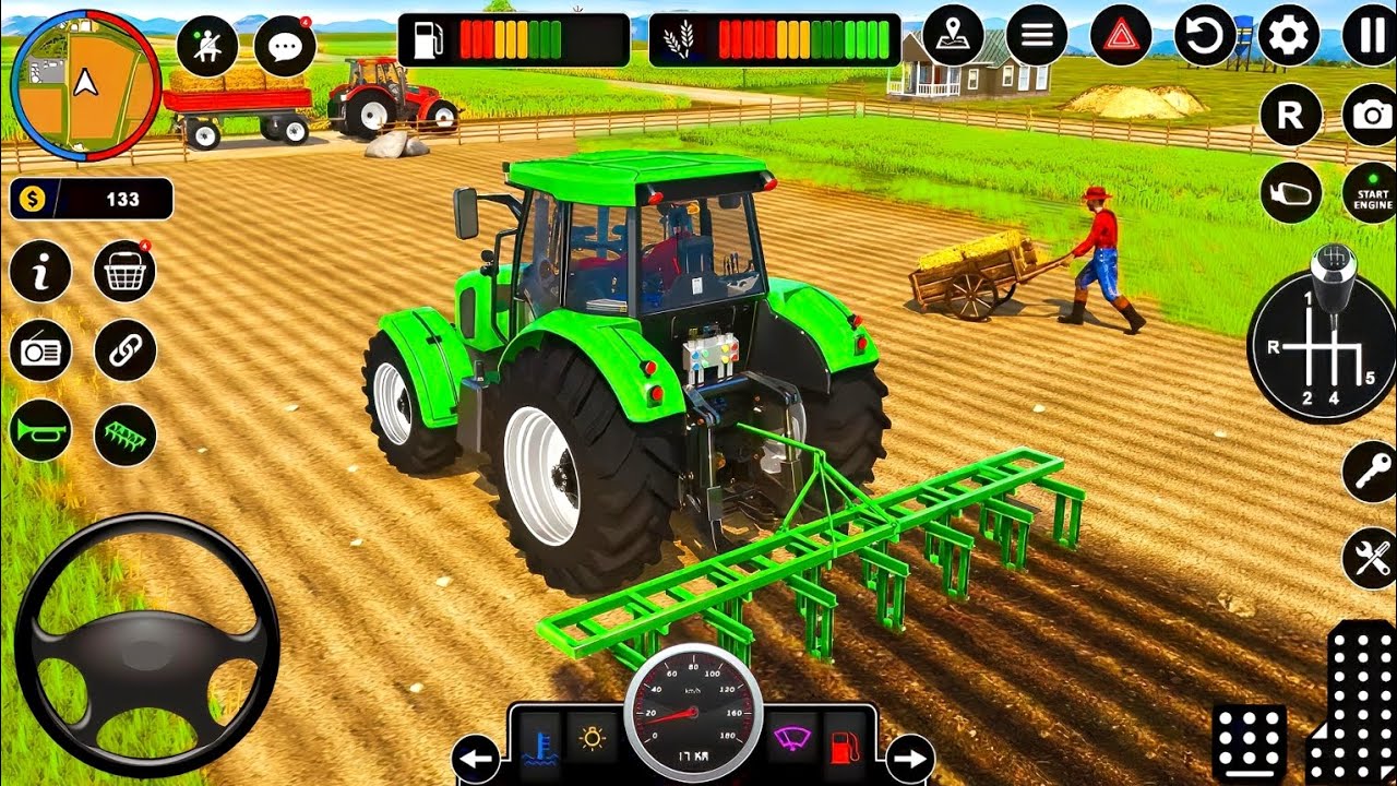 Modern Tractor Farming Simulator - Real Tractor Farming - Android Gameplay 2026 