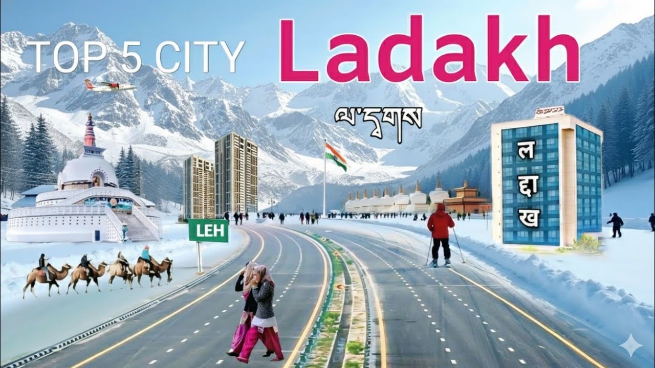 Ladakh Top 5 City | Best City of Ladakh | Ladakh | Ladakh Cities | Leh | Kargil | Dras | Kashmir