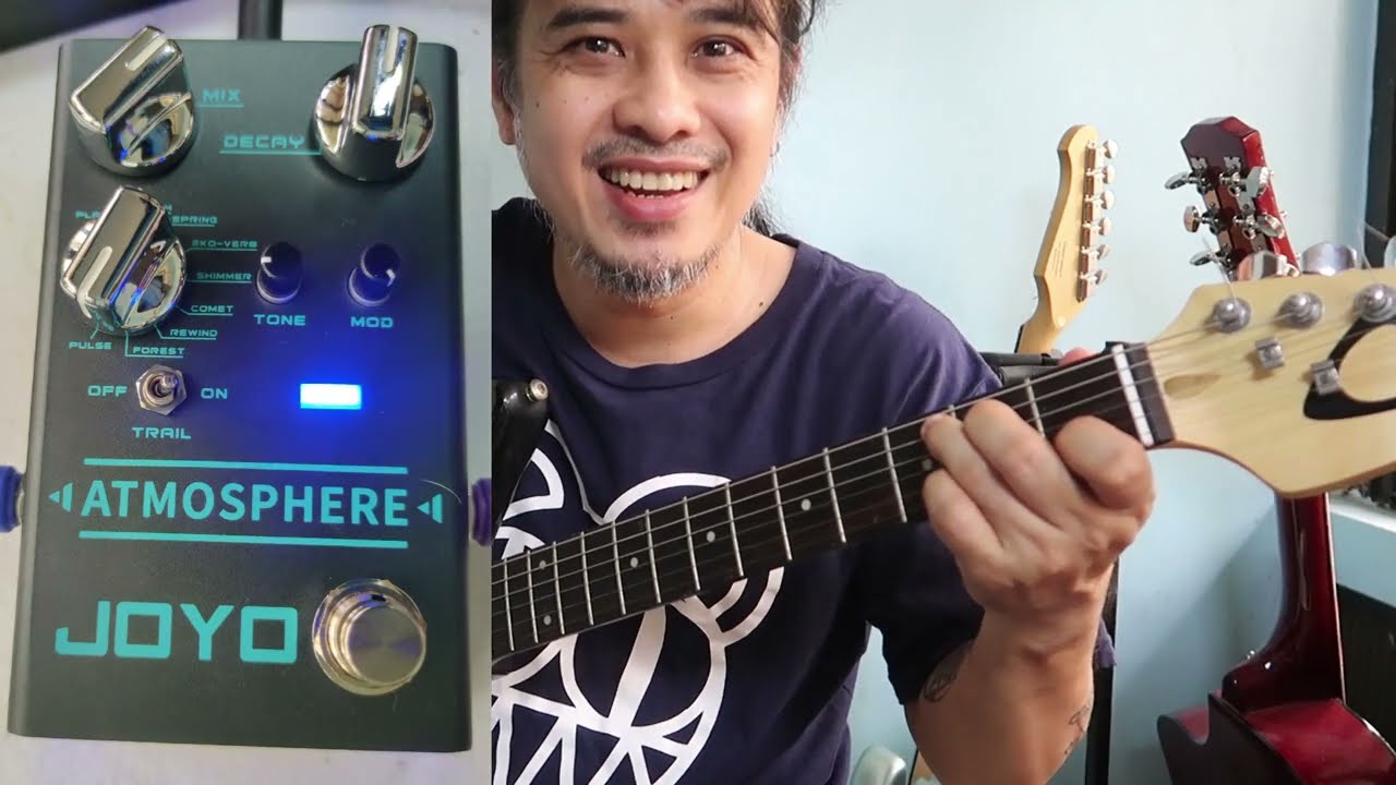 Reverb Guitar Pedal JOYO 'Atmosphere' demo and review