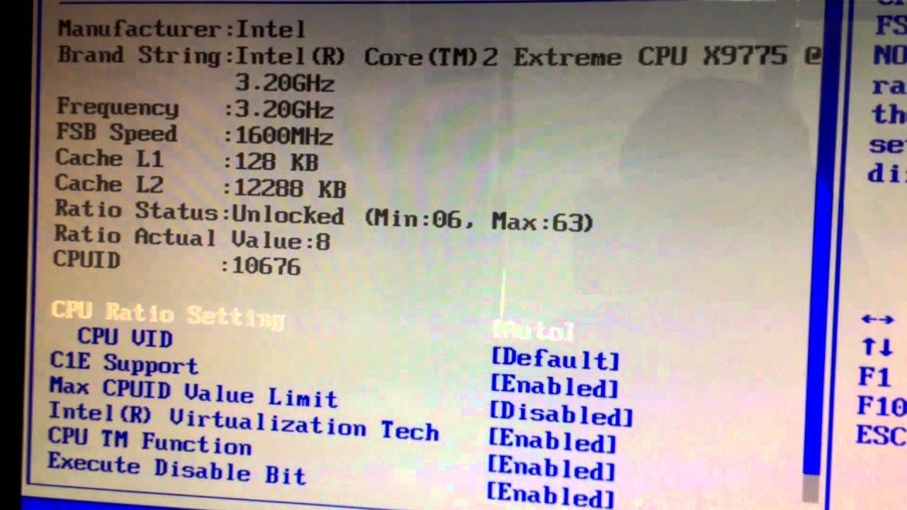 Intel QX9775 on Asus P5Q Pro