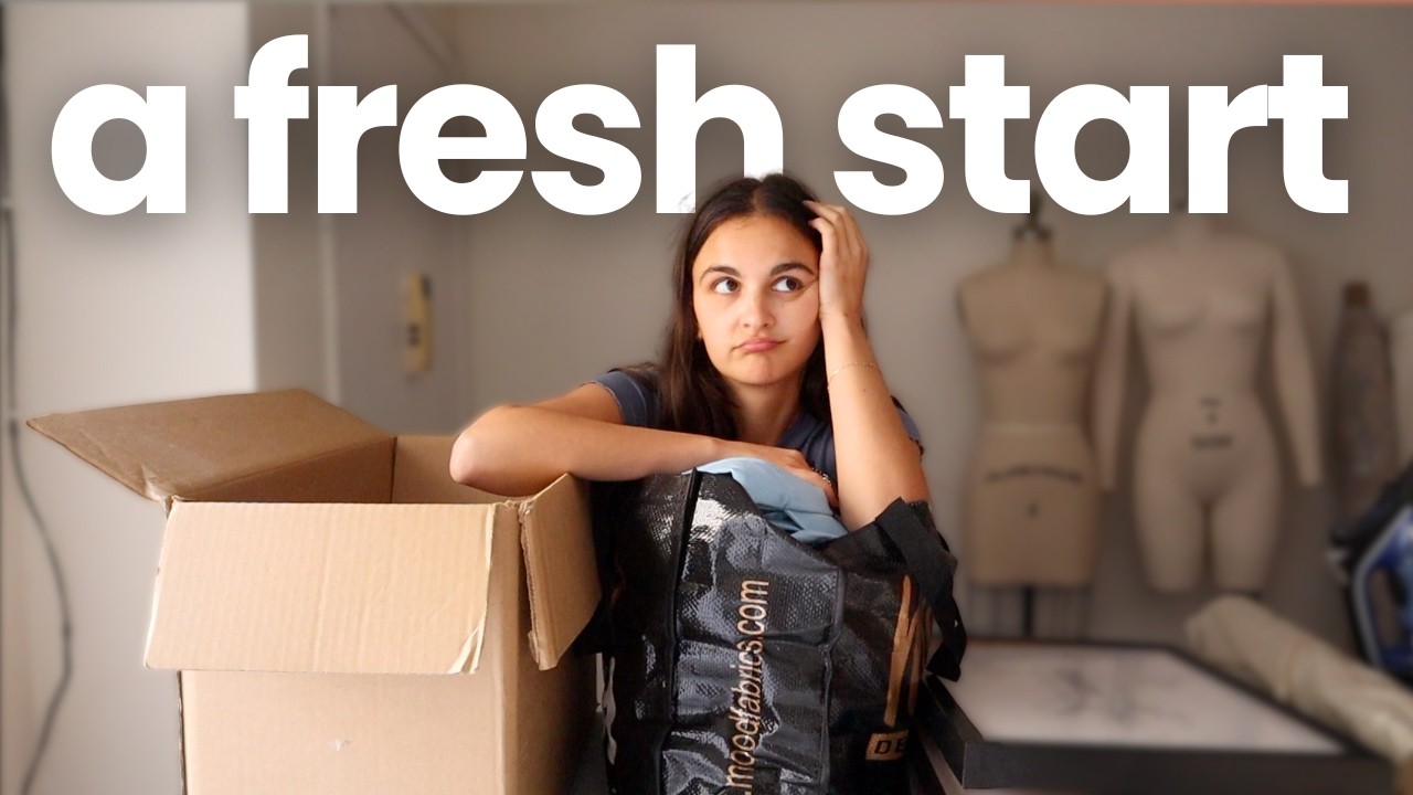 extreme apartment declutter + chatting through new business plans | STUDIO VLOG 119