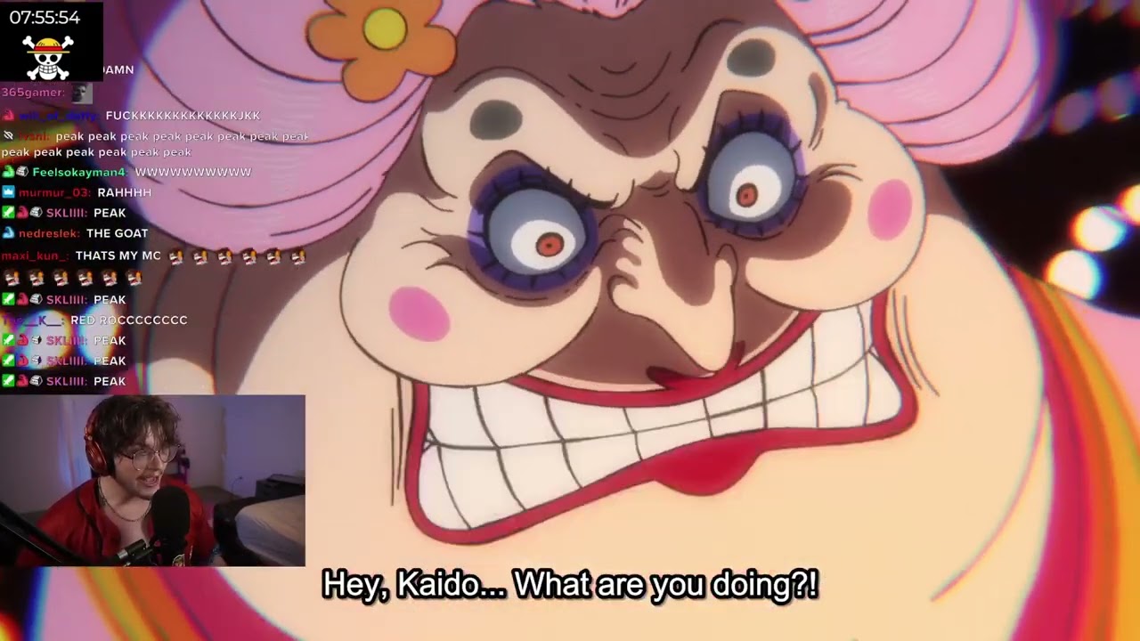 LUFFY USES RED ROC EP 1015 heisuten reacts