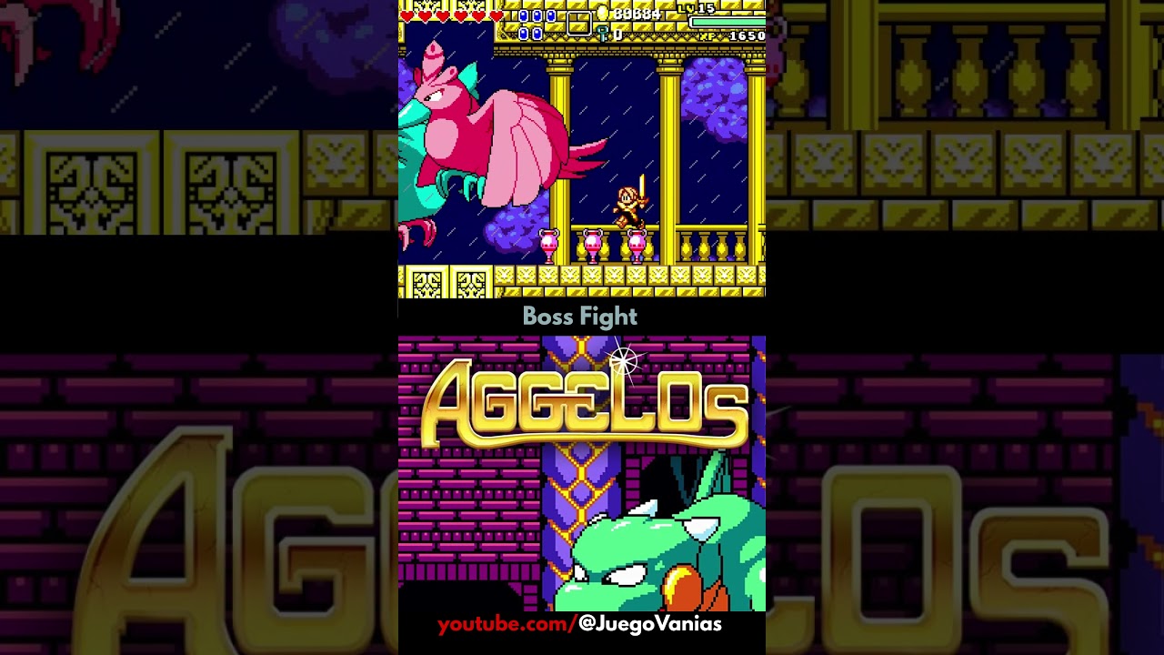 Great new retro 8bit style videogame: Aggelos