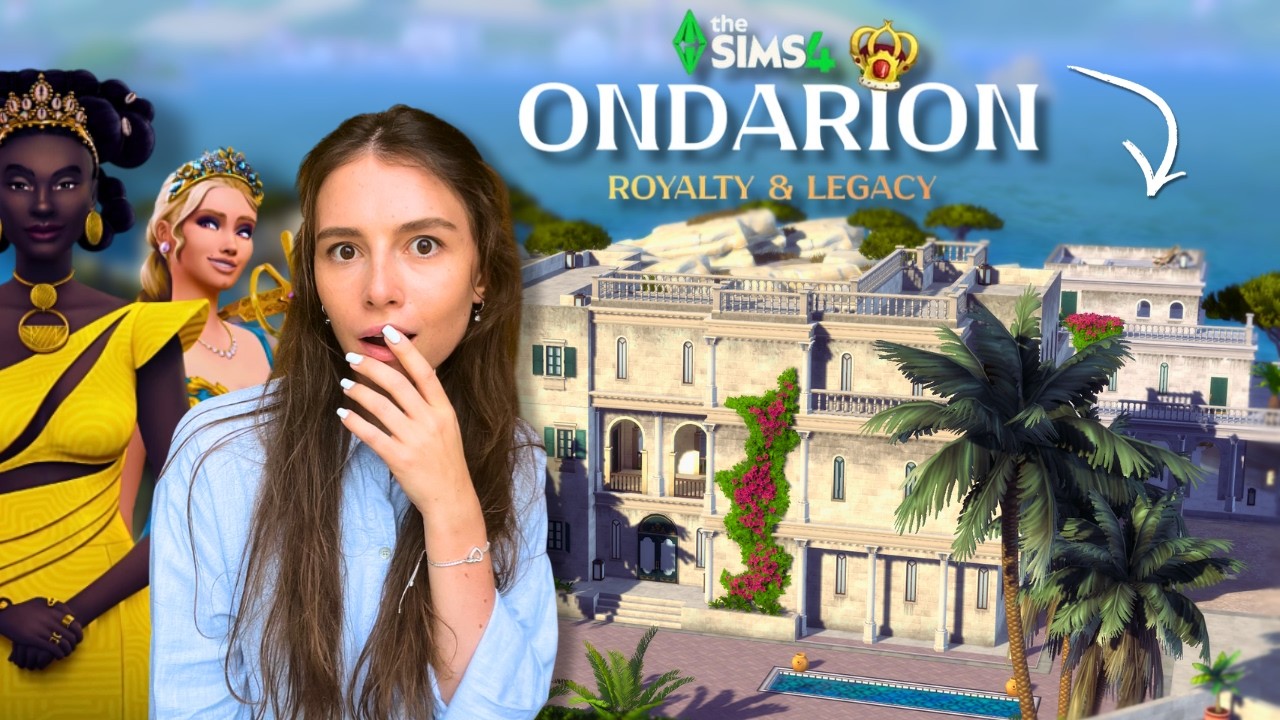 Я построила очень НЕЖНУЮ КВАРТИРУ в новом городке Ондарион в the Sims 4 | leilasimss4