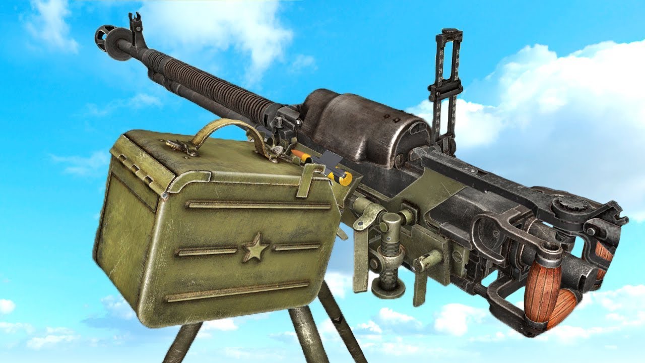 DSHK Heavy Machine Gun - Comparison in 15 Different Games