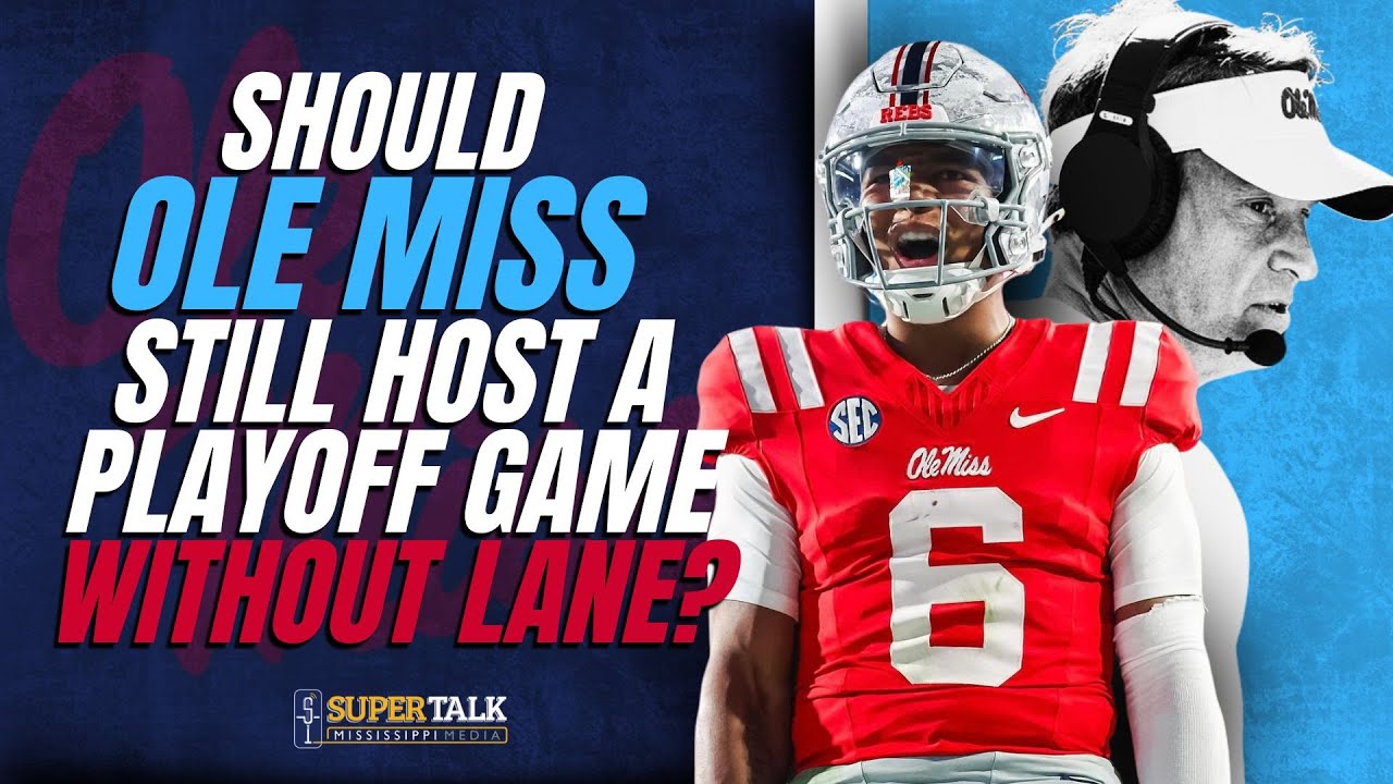 Should Ole Miss still host a playoff game without Lane Kiffin?