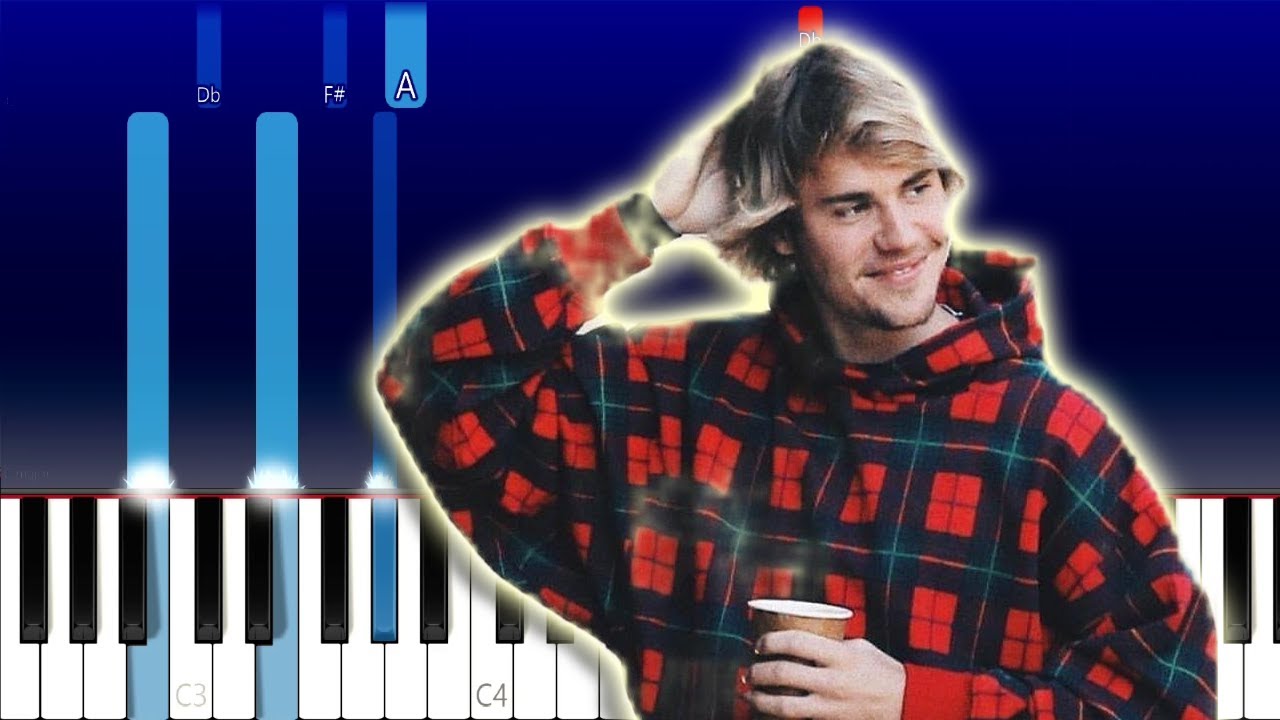 Justin Bieber - Mistletoe (Piano Tutorial)