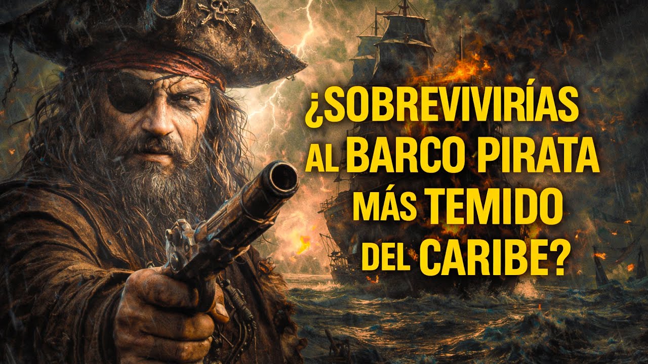 ASÍ ERA EL BARCO MÁS TEMIDO DEL CARIBE: el TERROR FLOTANTE de BARBANEGRA