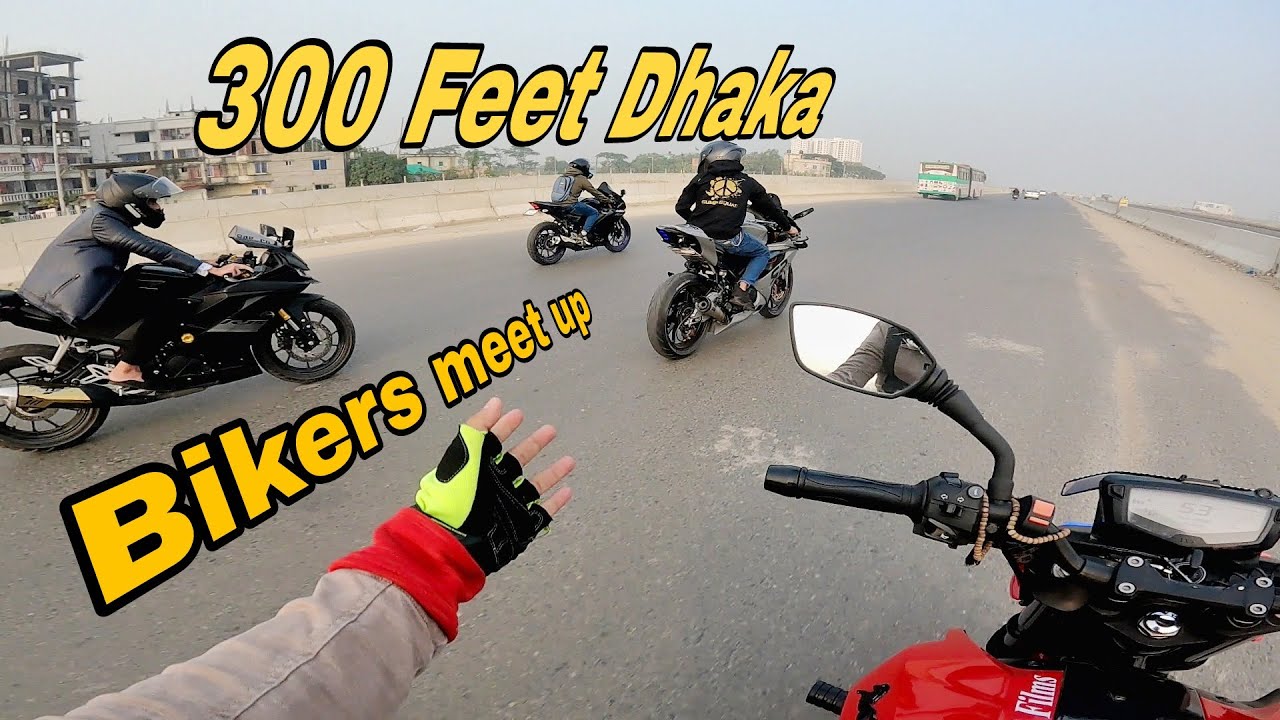Bikers Meetup at Purbachal 300 Feet Road 🖤 || সবাই একসাথে 😍 || Purbachal Expressway || FHQ Films