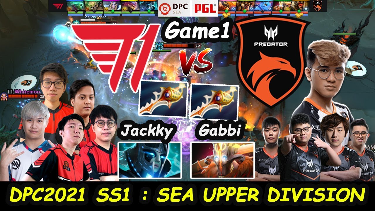 TNC Predator vs T1 | Gabbi Juggernaut vs Jackky PA DPC 2021 Season1 SEA Upper Divison Game1 Dota 2