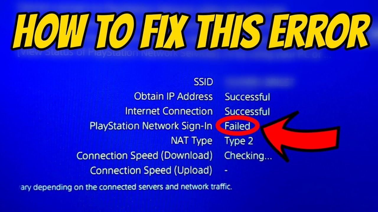 How to fix all psn errors or psn sign in failed with New Method and all solutions