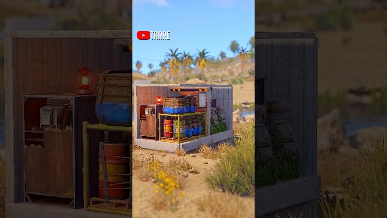 Perfect 2X1 Starter base In RUST!