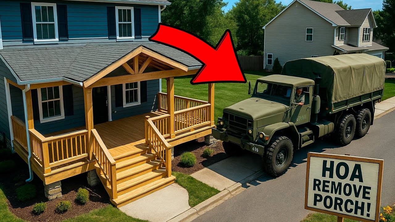 HOA Demanded I Tear Down My Porch &mdash; It Was Built With Military Funds!