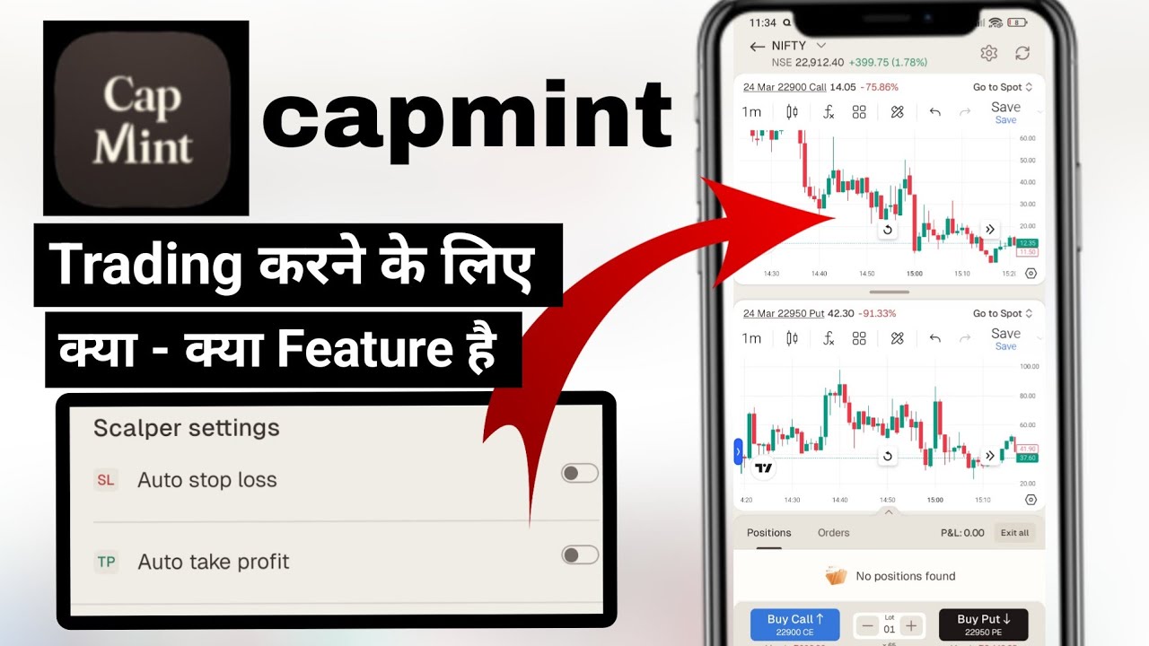 Cap Mint App Features For Option Trading || Option Trading in Cap Mint | Capmint App Option Trading 