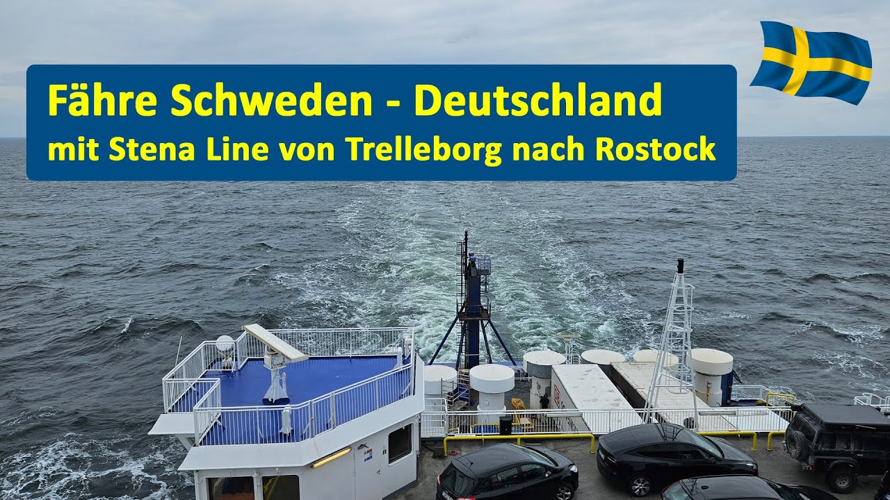 # 19 🇸🇪 Schweden-Abenteuer mit dem Bimobil endet - 🚢 Trelleborg nach Rostock mit Stena Line