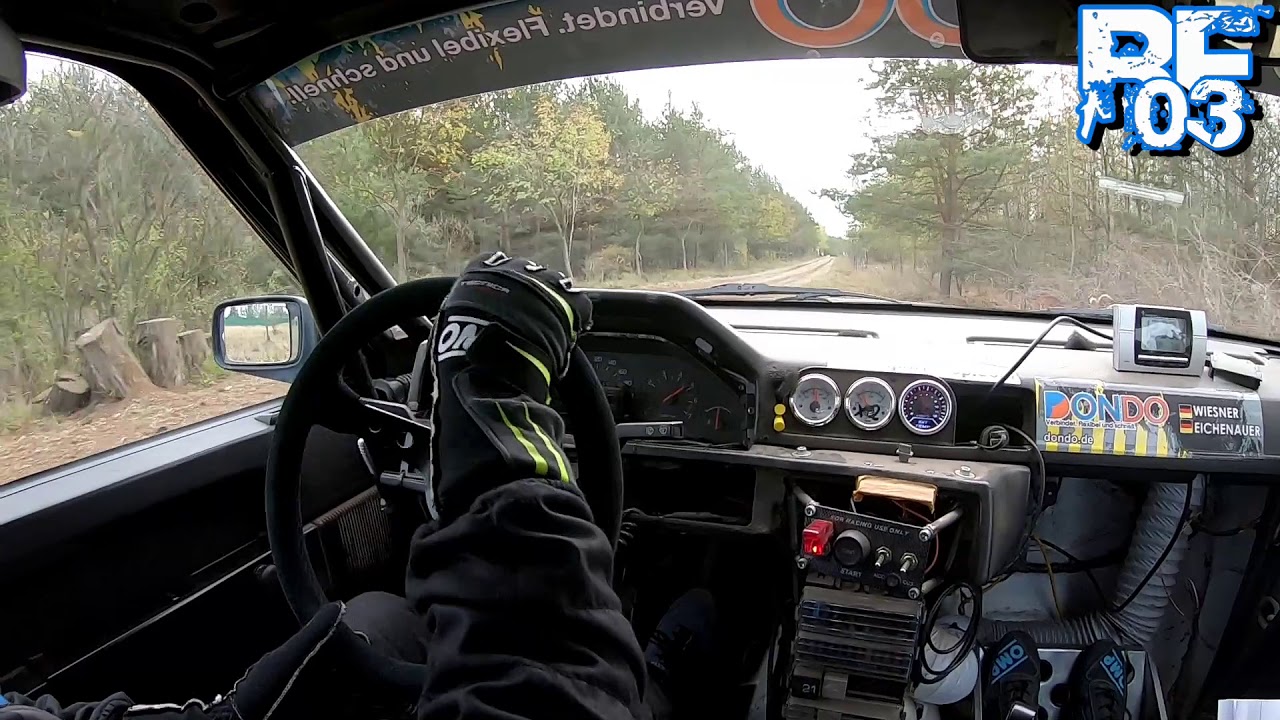 Lausitz Rallye 2019 Onbord Jeffrey Wiesner / Marcel Eichenauer Volvo 940 WP 6