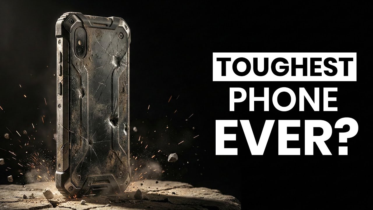 The Toughest Phone Ever Made (82-Foot Drop World Record)
