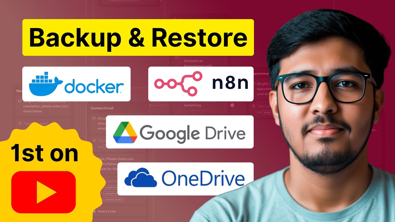 How to Automatically Back Up Your Entire n8n Docker Instance to Google Drive (Full Backup & Restore)